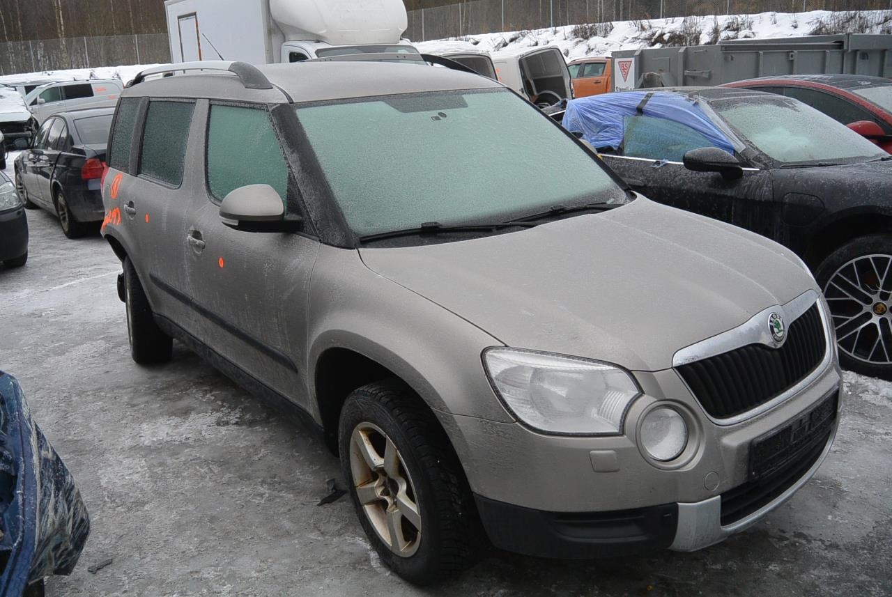 Škoda Yeti, 2009-2013 (Fase 1) parts car, Engine code: CBZB, Gearbox code: LHX