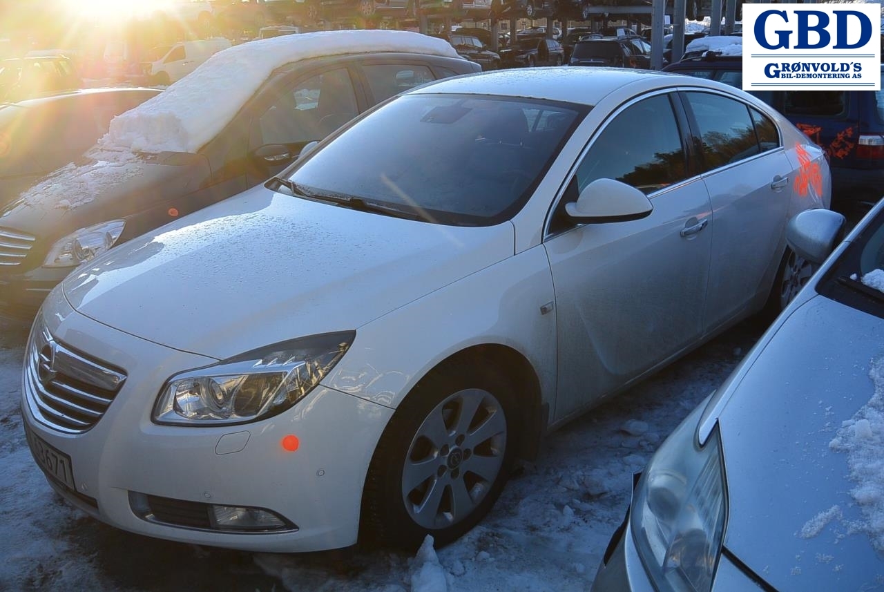Opel Insignia, 2009-2014 (Fase 1) parts car, Engine code: A20DTH, Gearbox code: 55568685|95518589