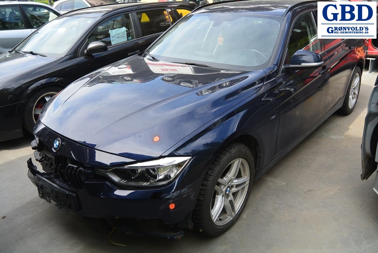 BMW 3-Serie, 2012-2018 (F30/F31/F34) delebil, Motorkode: N47D20C, Girkassekode: 24 00 8 614 200