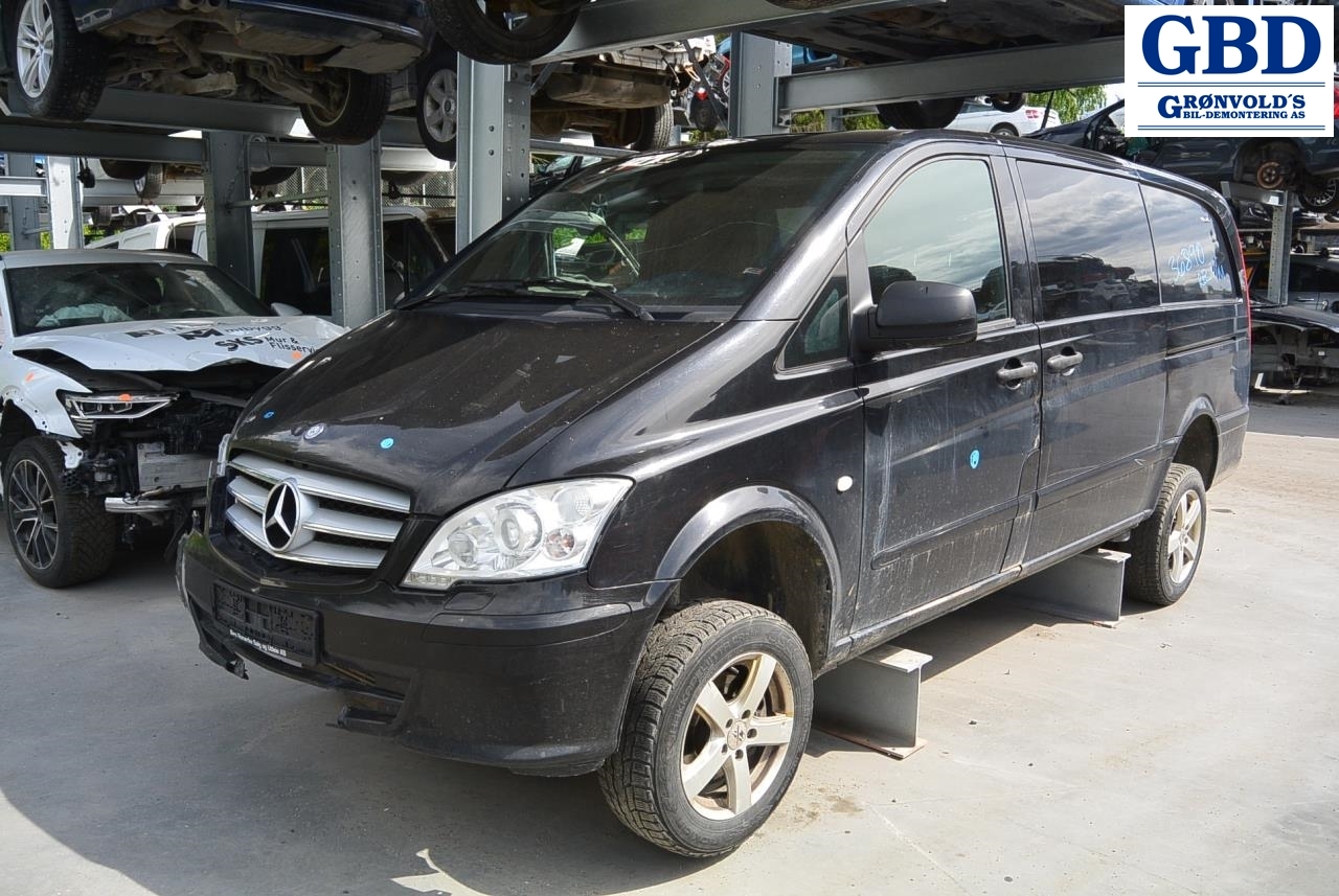 Mercedes Vito/Viano, 2010-2014 (W639, Fase 2) parts car, Engine code: OM651.940, Gearbox code: A 906 270 36 00
