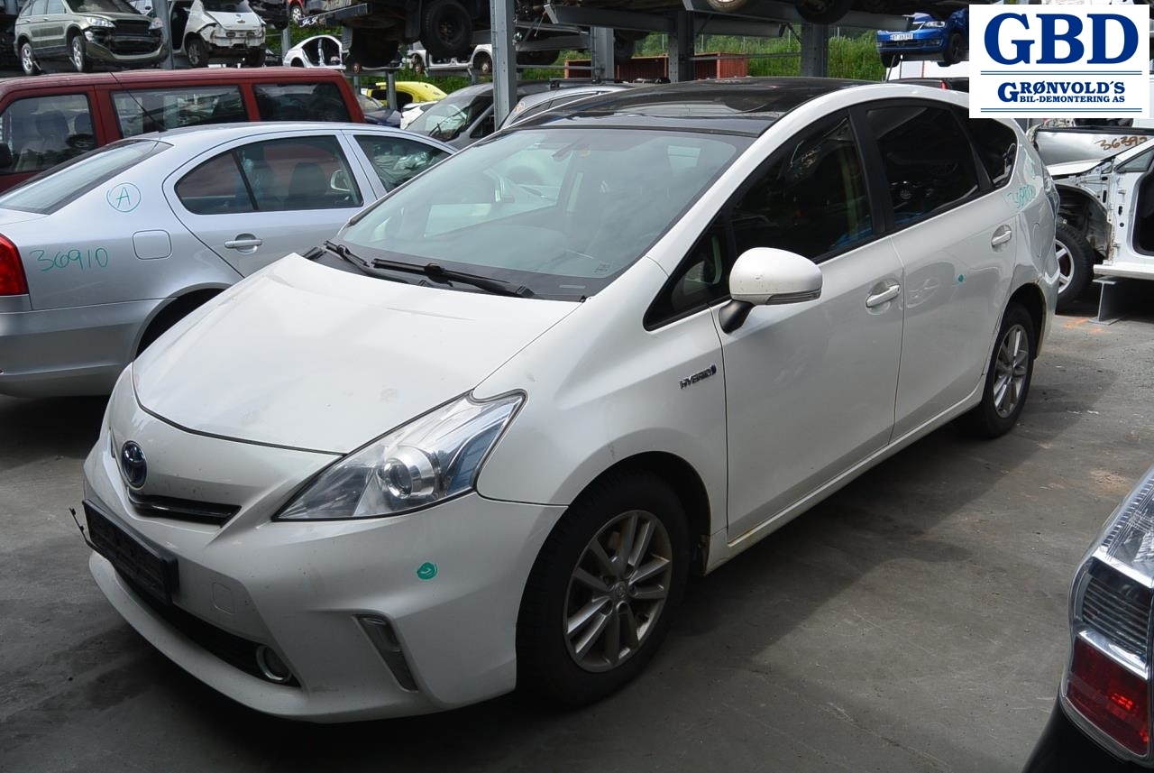 Toyota Prius +7, 2012-2020 (Type III, STV) delebil, Motorkode: 2ZR-FXE, Girkassekode: 