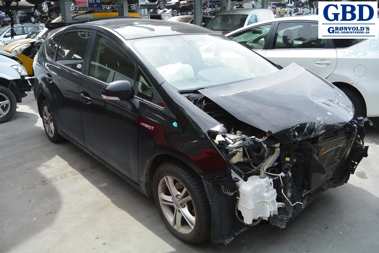 Toyota Prius +7, 2012-2020 (Type III, STV) delebil, Motorkode: 2ZR-FXE, Girkassekode: 