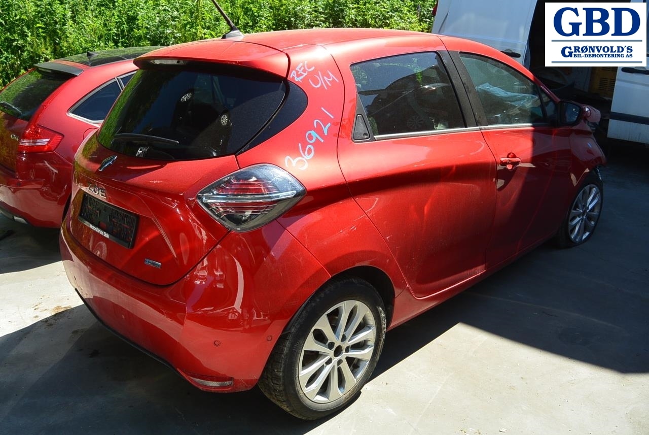 Renault Zoe, 2013-2019 (Fase 1) parts car, Engine code: 5AQ 60, Gearbox code: 