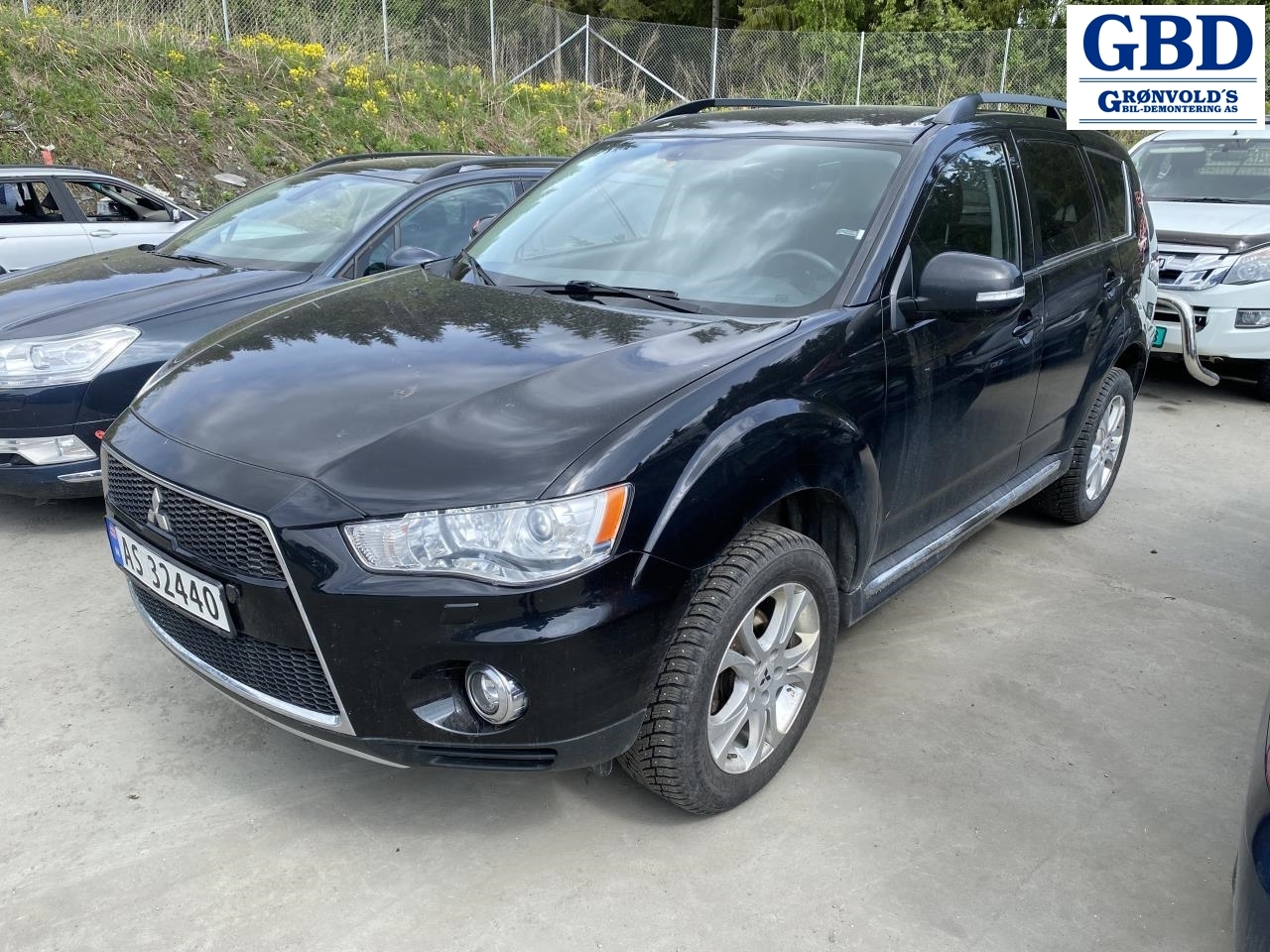 Mitsubishi Outlander, 2010-2012 (Type II, Fase 2) parts car, Engine code: 4B11, Gearbox code: 2700A262