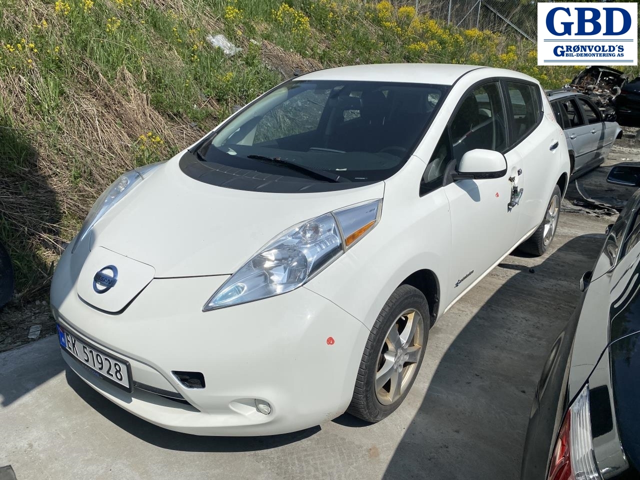 Nissan Leaf, 2011-2017 (Type I) delebil, Motorkode: EM61, Girkassekode: 