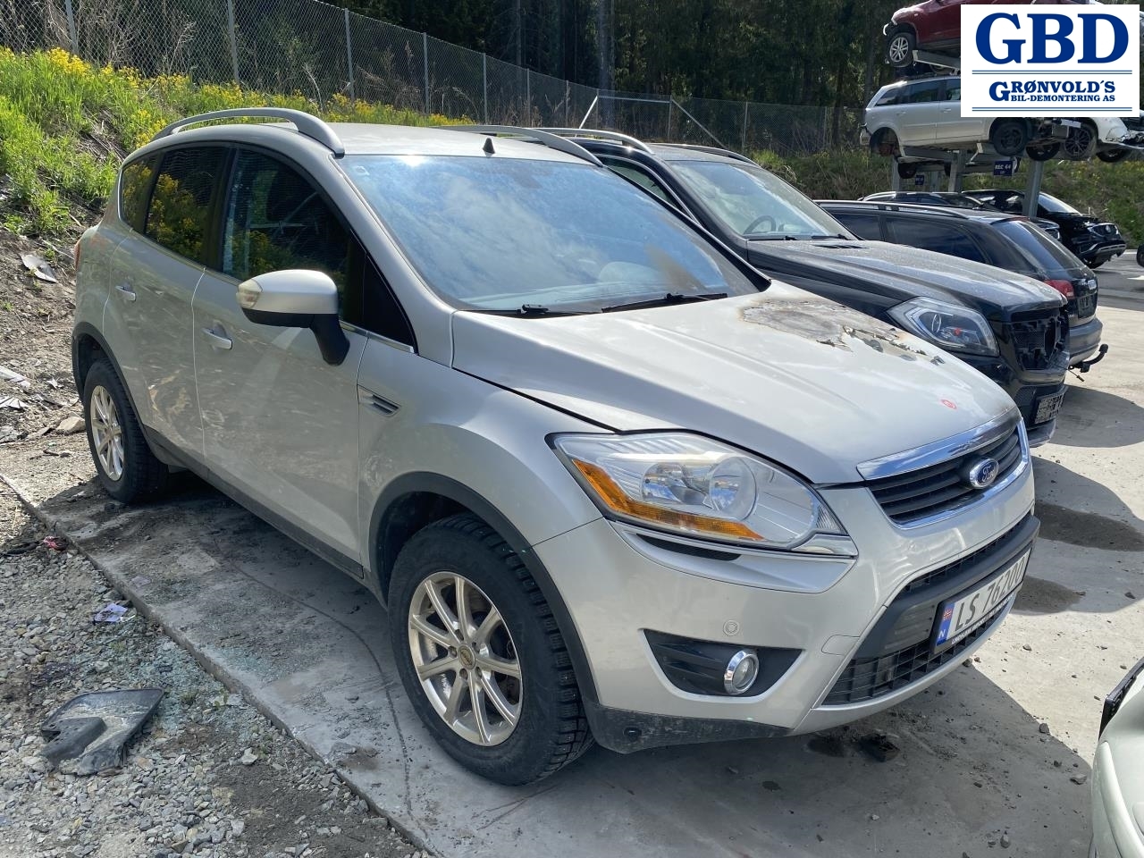 Ford Kuga, 2008-2012 (Type I) delebil, Motorkode: G6DG, Girkassekode: 1577930