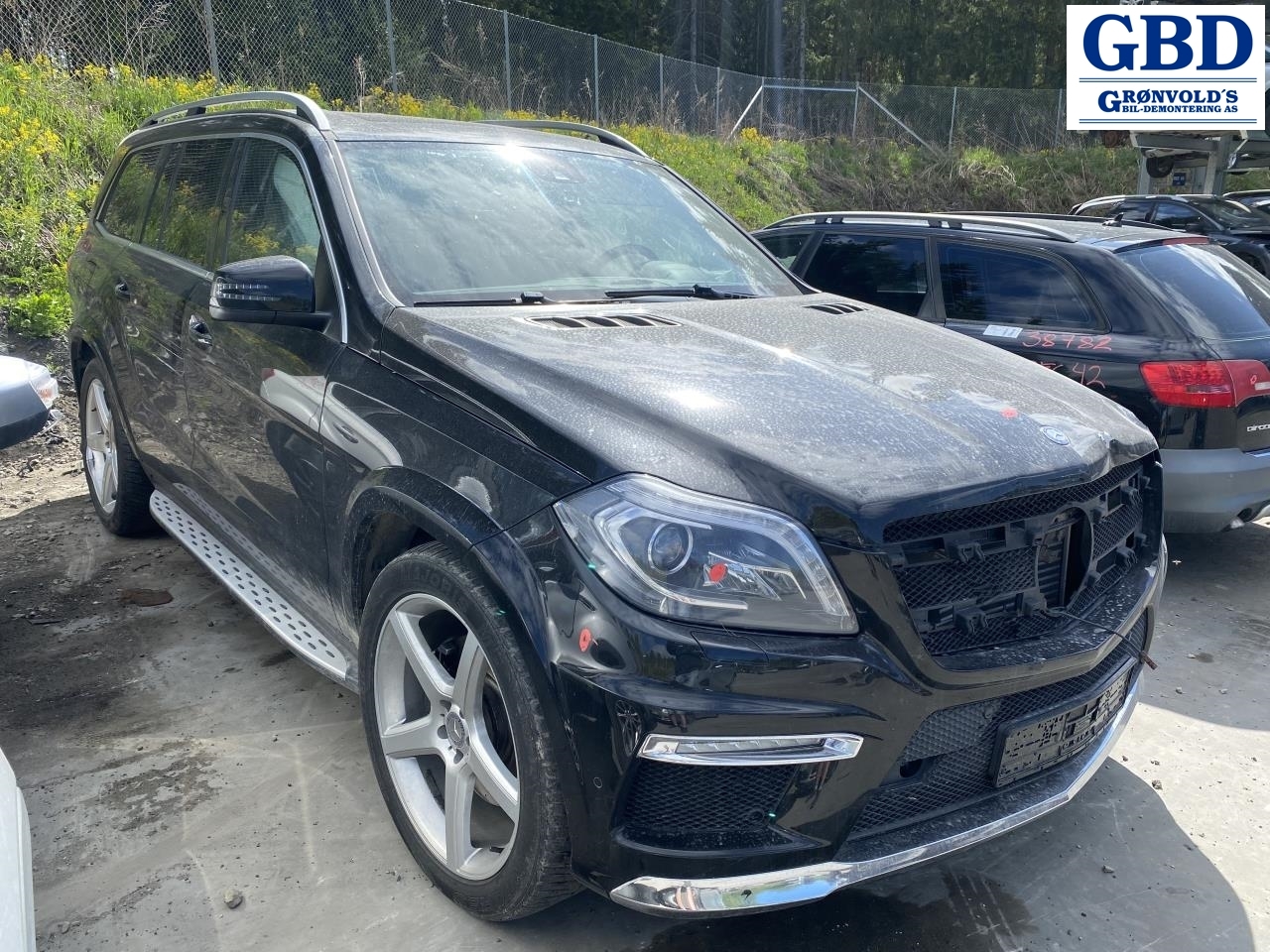 Mercedes GL, 2012-2016 (X166, Fase 1) parts car, Engine code: OM642.826  , Gearbox code: A 166 270 54 00
