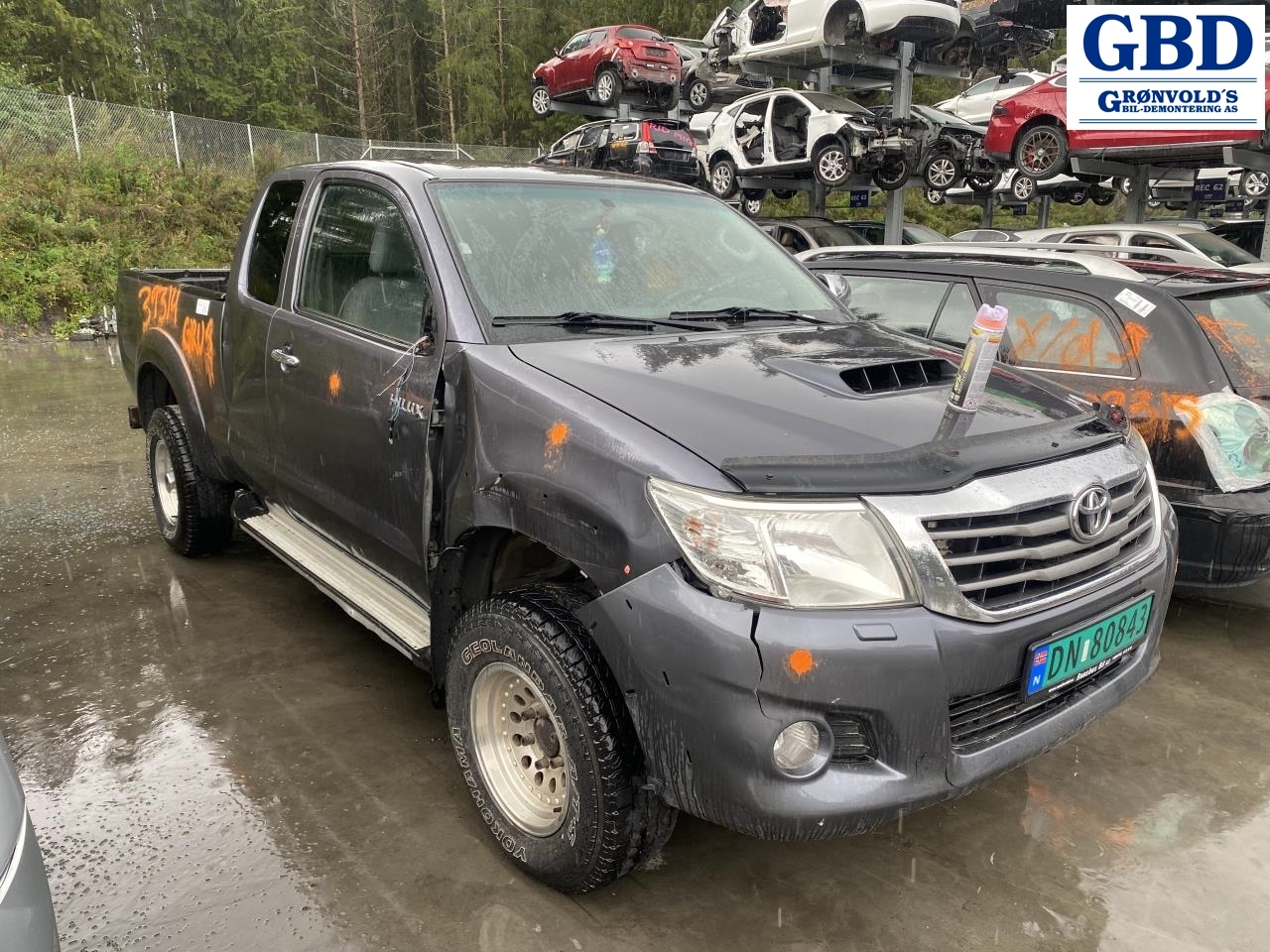 Toyota Hilux, 2012-2016(|2KD-FTV)