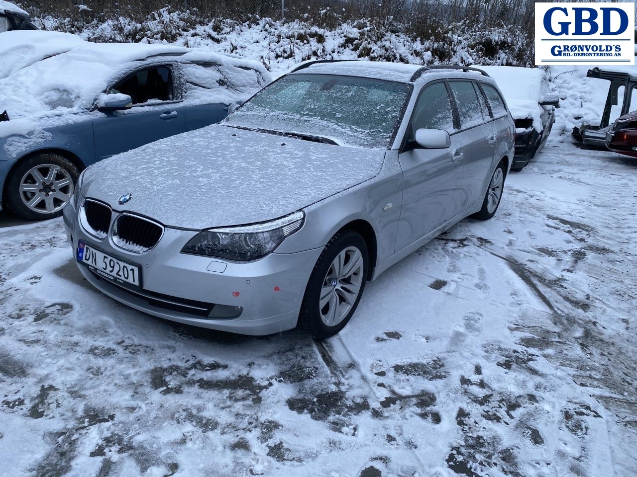 BMW 5-Serie, 2003-2010 (E60/E61) delebil, Motorkode: N47-D20C, Girkassekode: 
