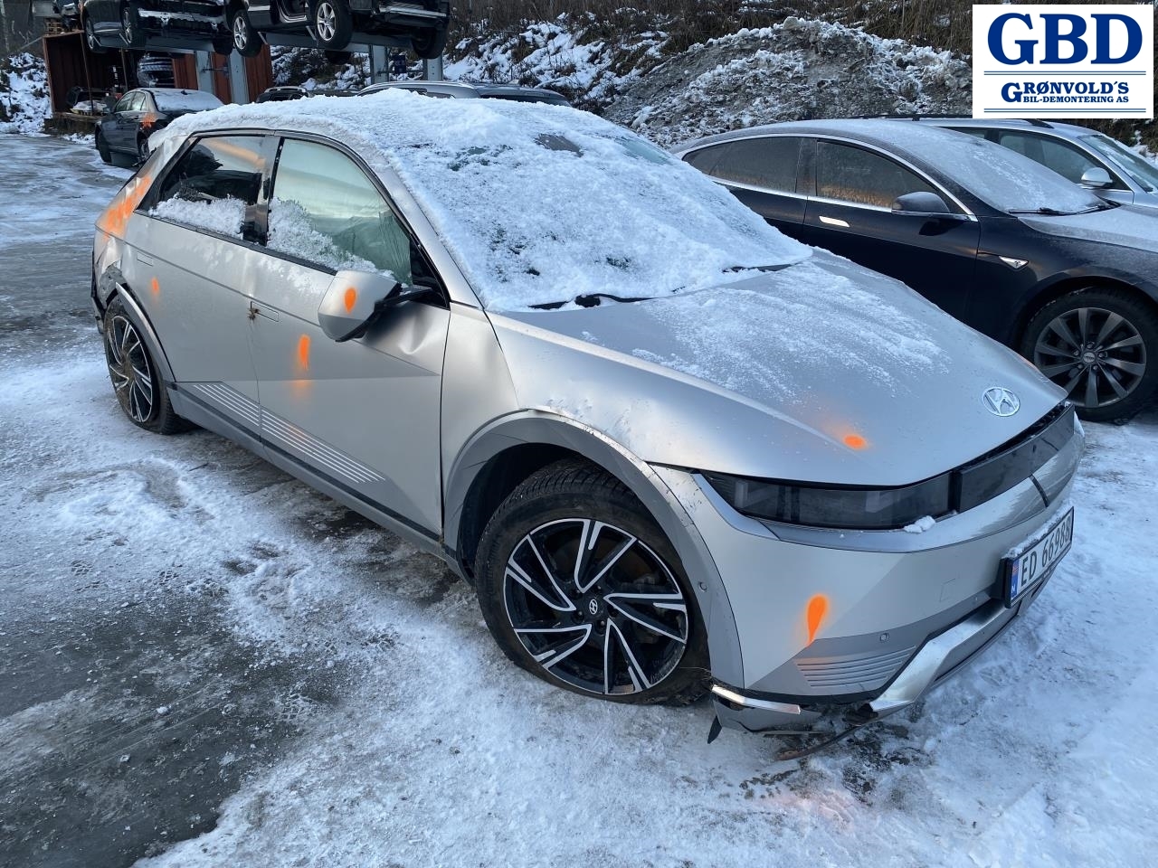 Hyundai Ioniq 5, 2021- delebil, Motorkode: EM07|EM17, Girkassekode: 