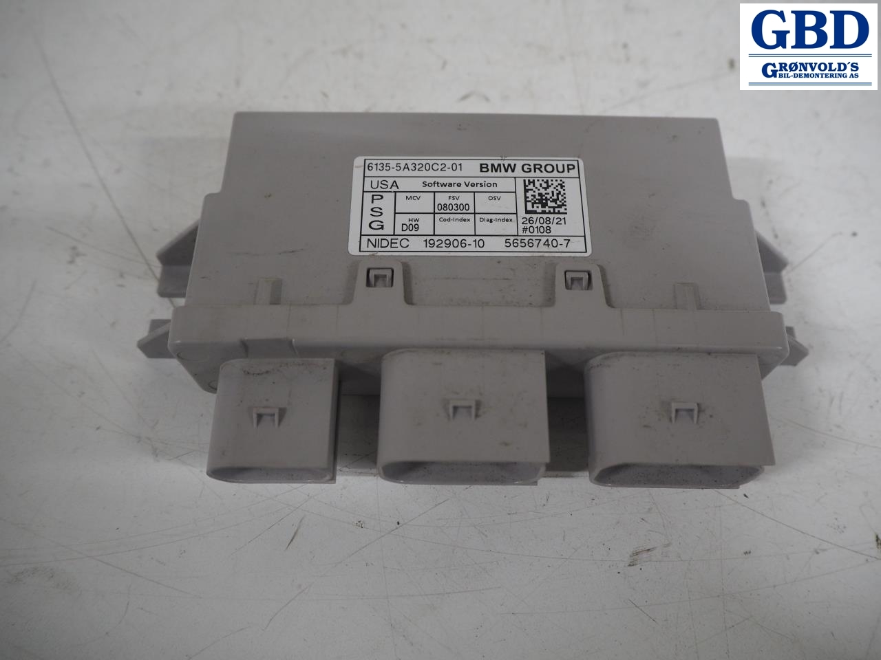 Deler med originalt delenummer 61355A320C201