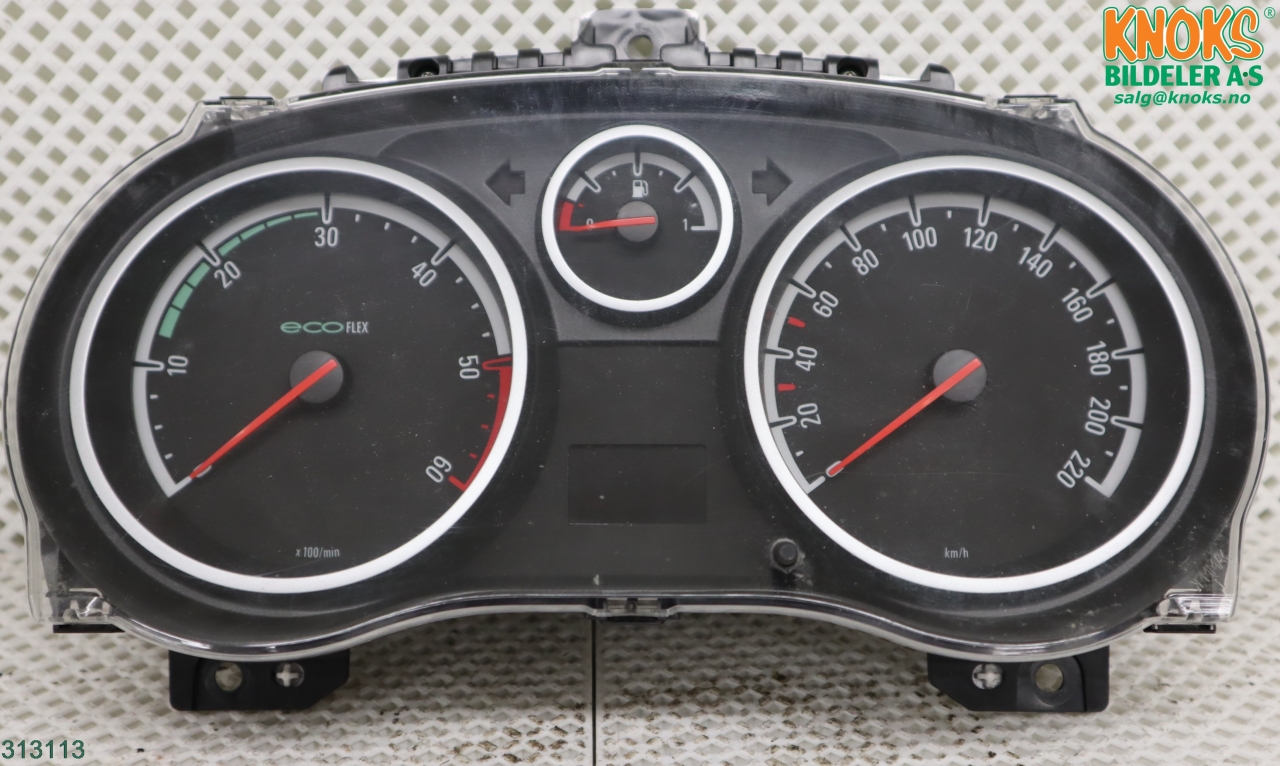 INSTRUMENTPANEL til OPEL CORSA D, 2006 2014 Instrument cluster Opel Corsa D 2006 2014 P0013264267