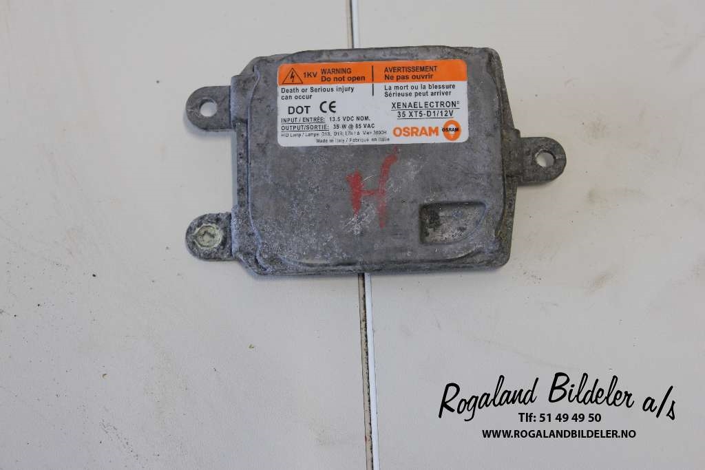 Styreenhet xenon/ballast til Ford Mondeo, 20072010 (Type IV, Fase 1)