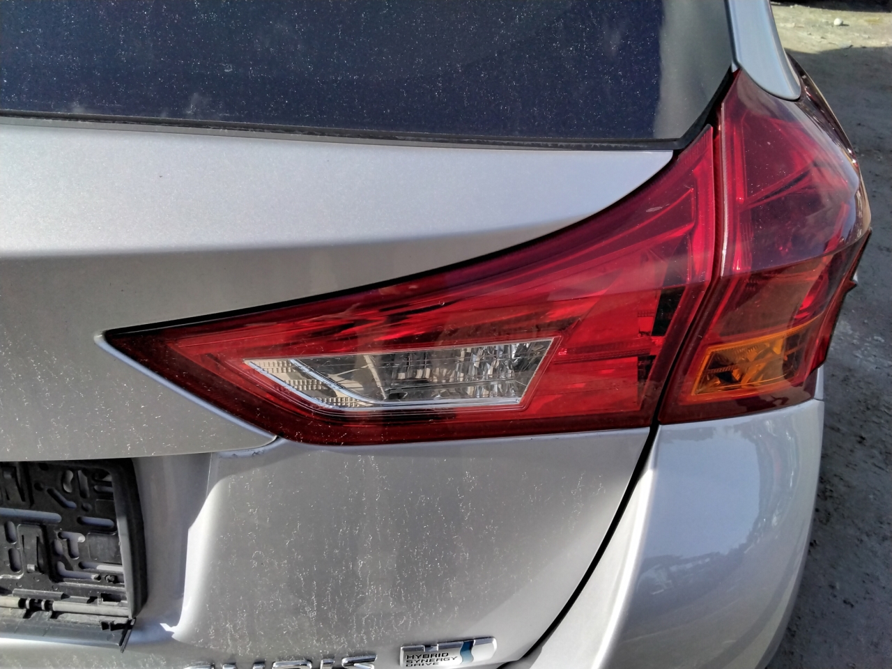 Baklykt høyre indre til Toyota Auris, 2013-2015 (Type II, Fase 1)   (8158102500)