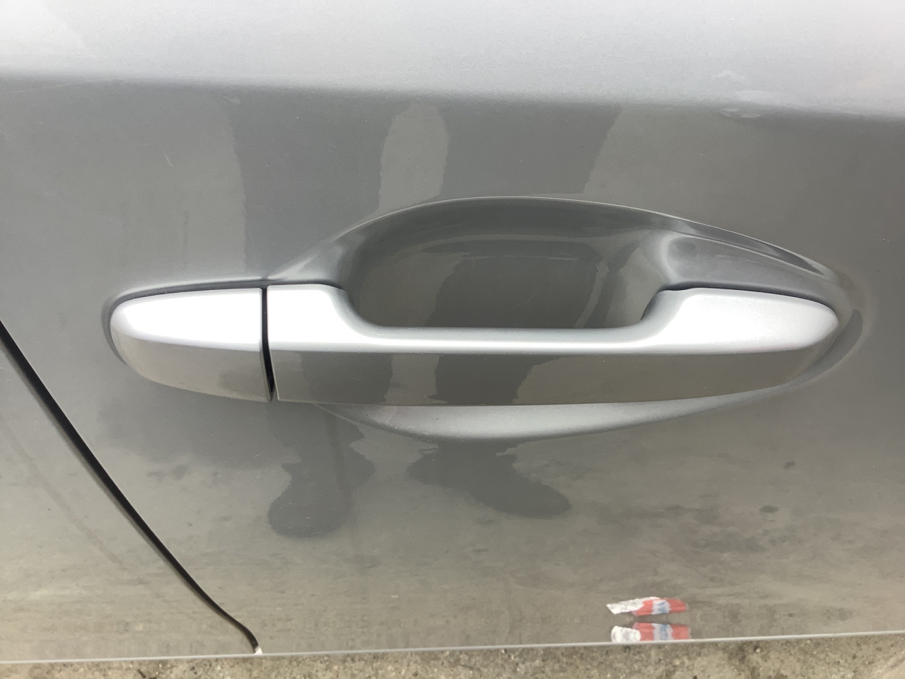 Dørhåndtak utv høyre foran til Toyota Auris, 2013-2015 (Type II, Fase 1)   
