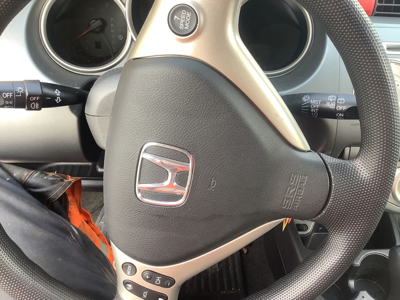Airbag rattpute til Honda Jazz, 2002-2008 (Type I)   