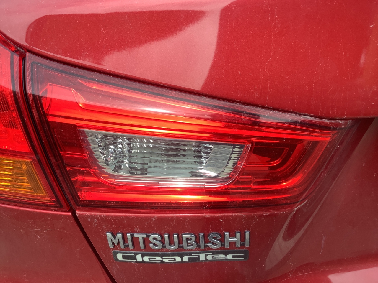 Baklykt venstre indre til Mitsubishi ASX, 2010-2019  (8336A087)