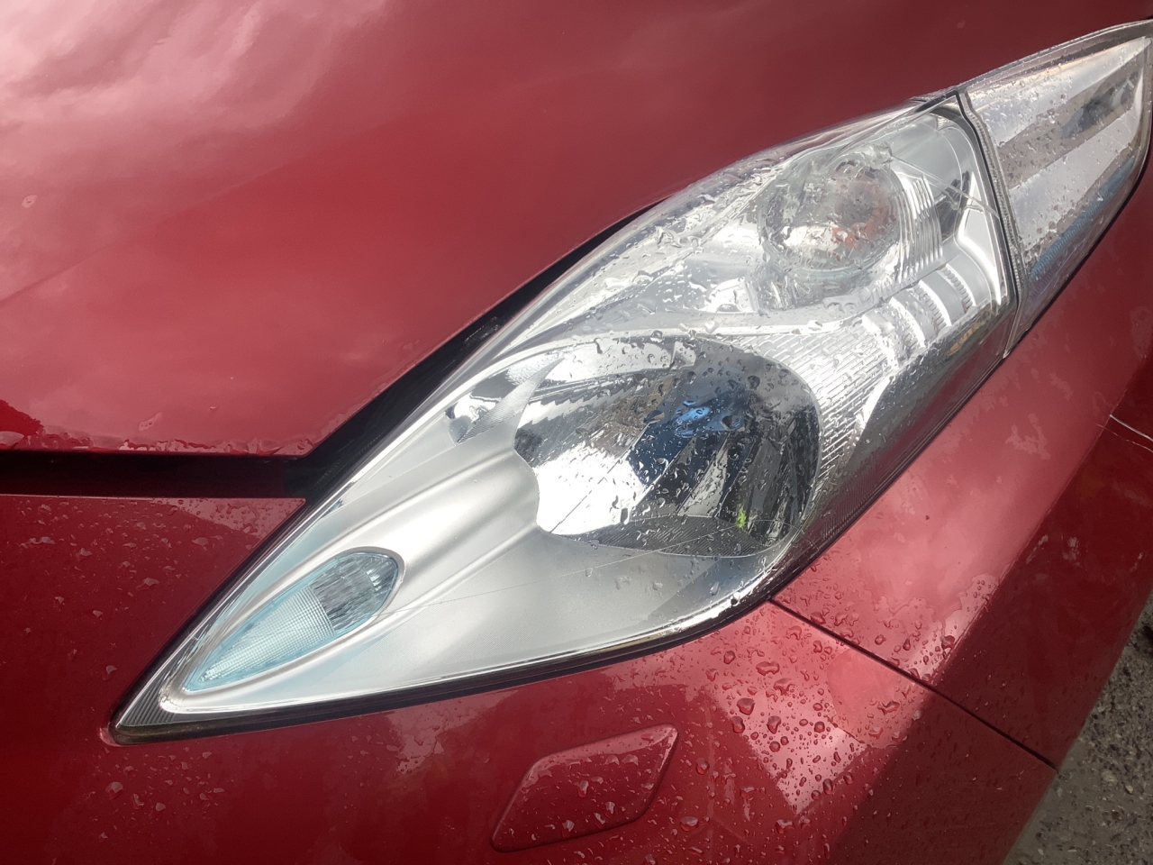 Frontlykt venstre halogen til Nissan Leaf, 2011-2017 (Type I)   