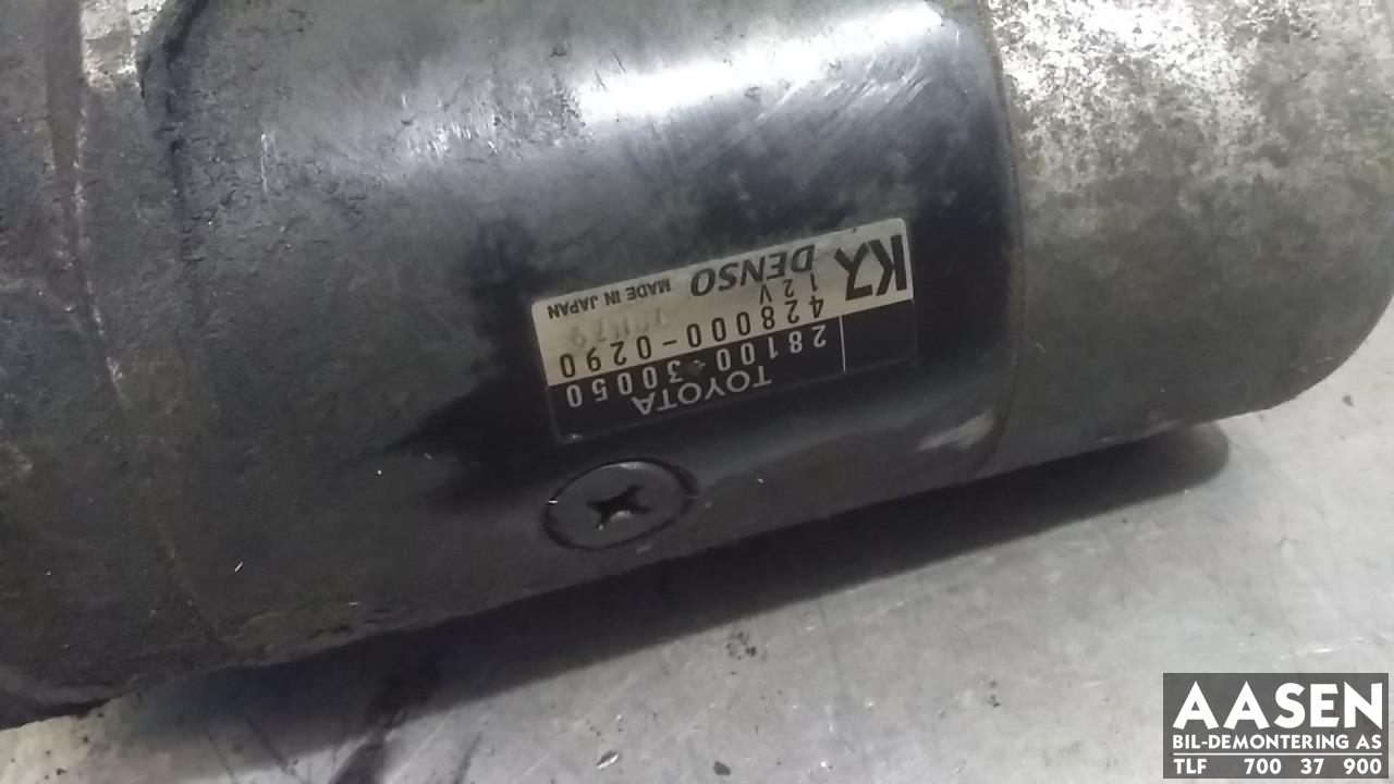 Starter diesel til Toyota Hiace, 20012006 (Fase 2) (2810030050