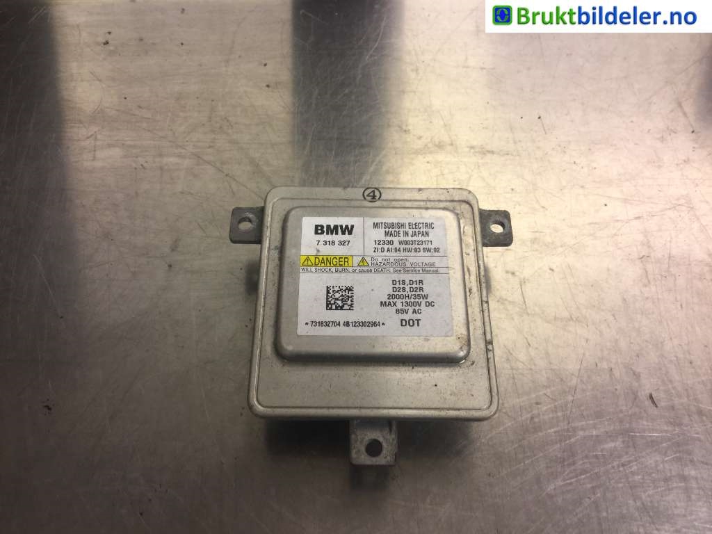 Styreenhet xenon/ballast til BMW 1Serie, 20112015 (F20/F21, Fase 1